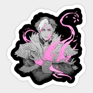 Emet-selch - ancient magick Sticker